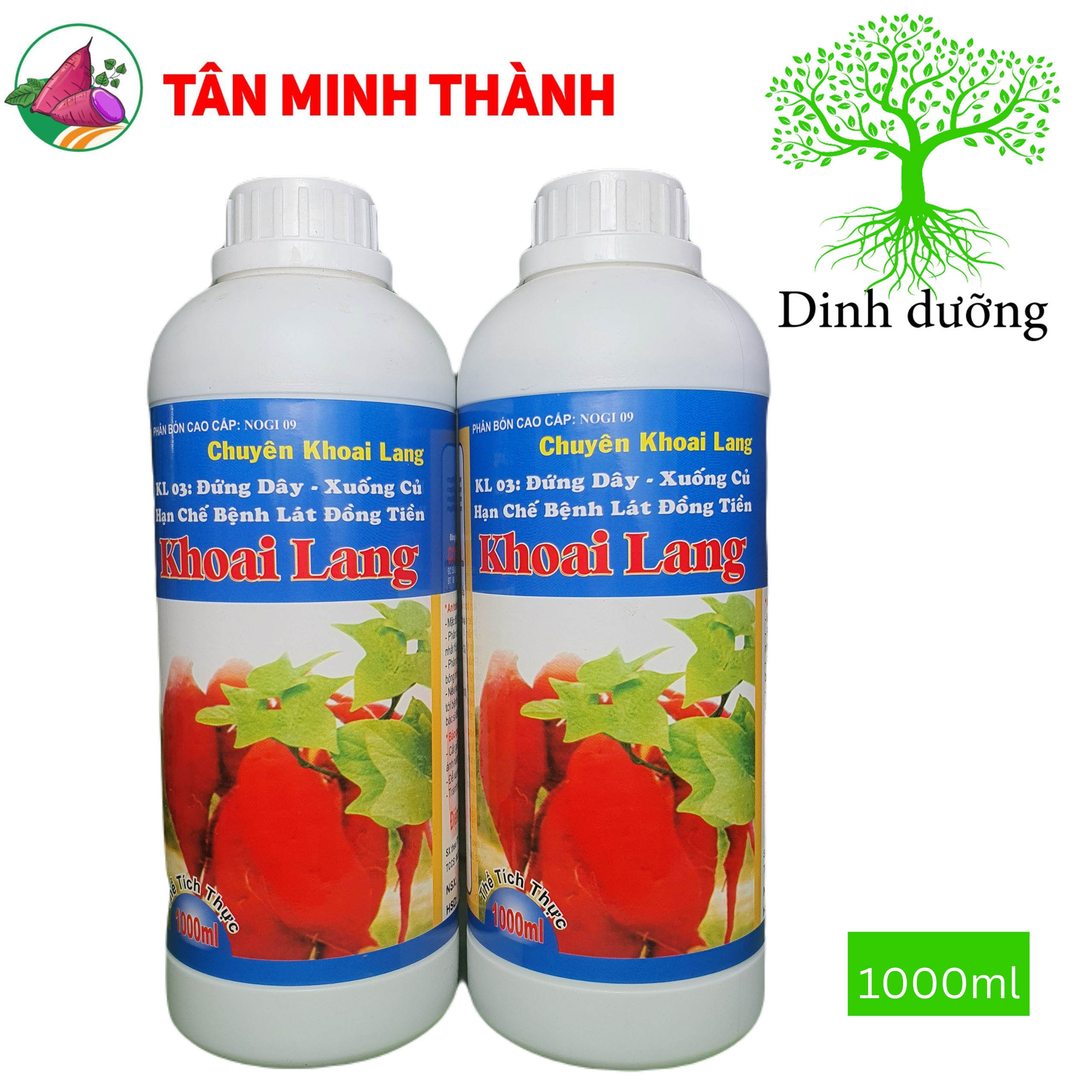 Xuống Củ Khoai Lang KL03 - Thuốc đứng dây, tạo củ đồng loạt, hình thành rễ củ, hạn chế lát đồng tiền