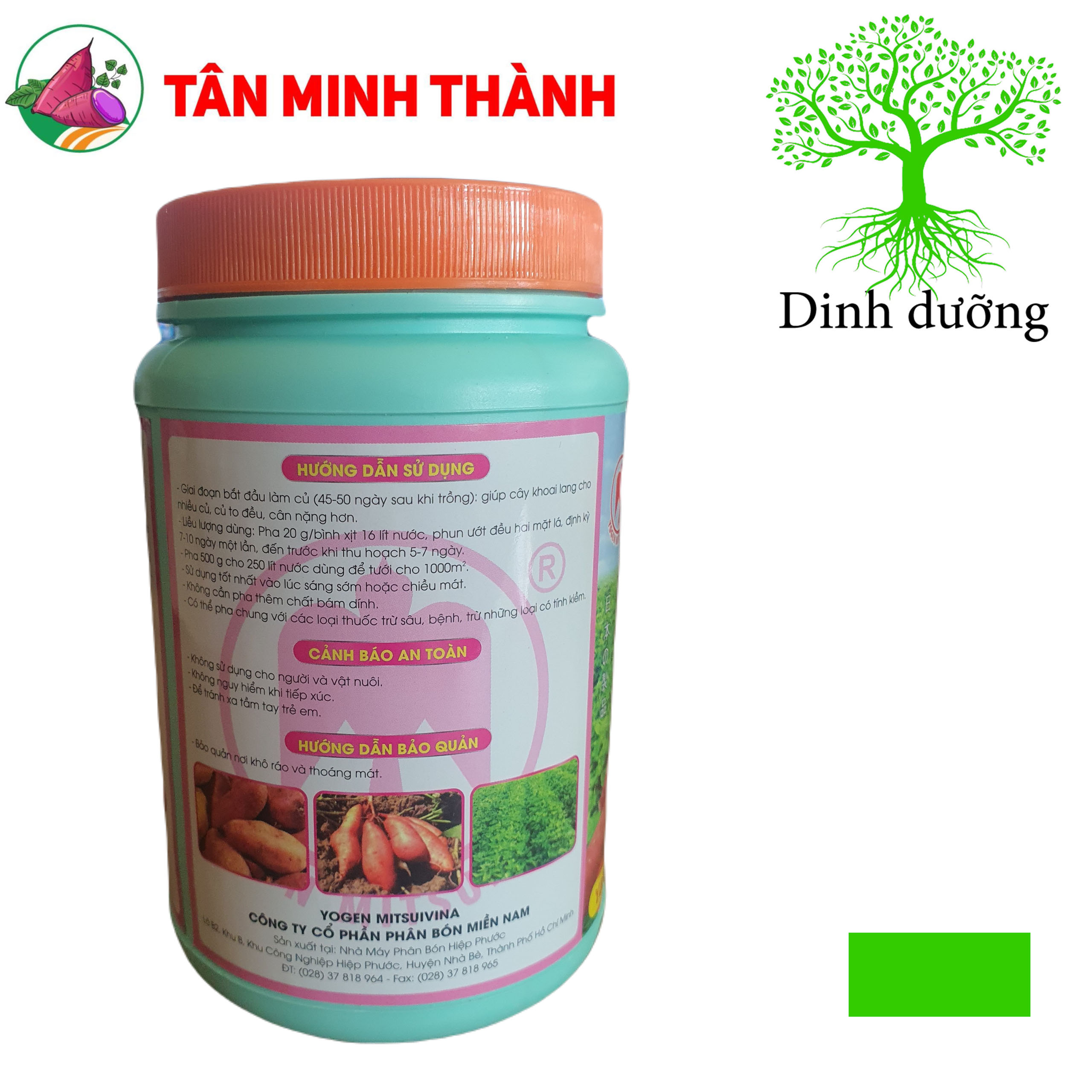 Yogen 20 Khoai Lang Sumo - Thuốc dứng dây, to củ, lớn phì củ nhanh, nặng ký, lên màu
