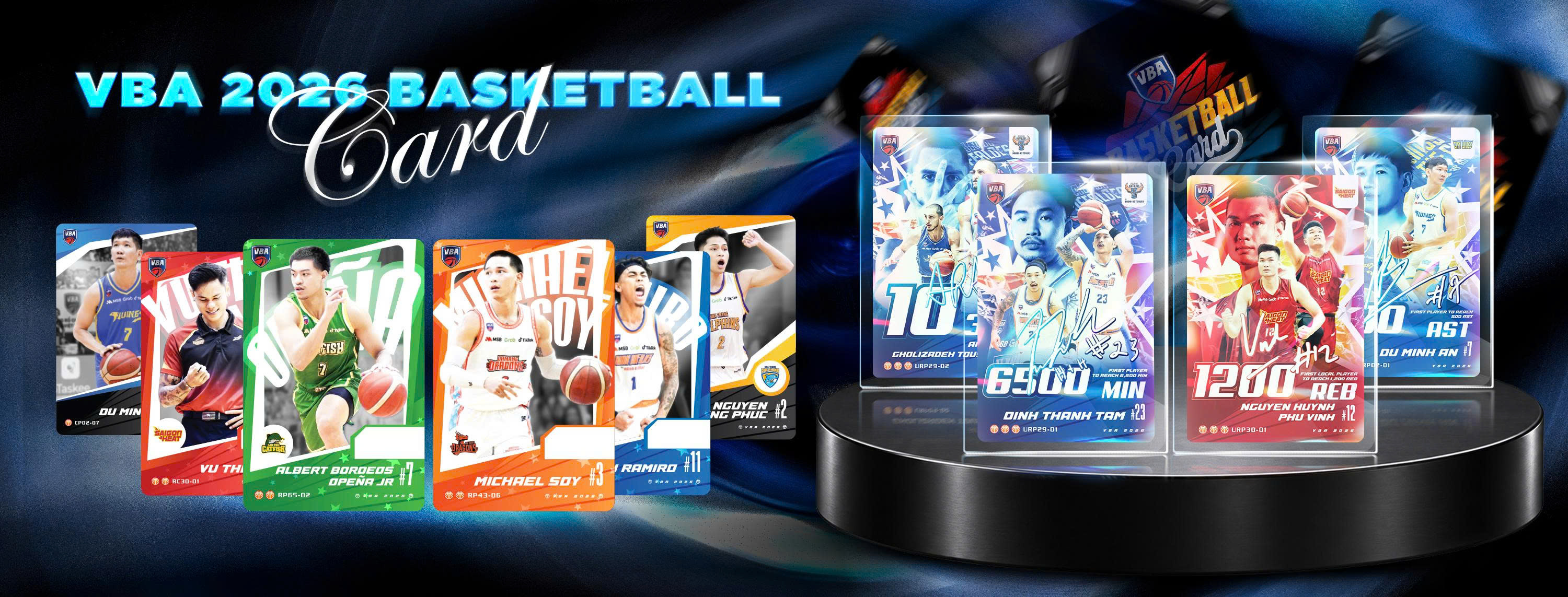 Bộ 5 thẻ Cầu thủ - VBA Fantasy Card Pack 5 2026