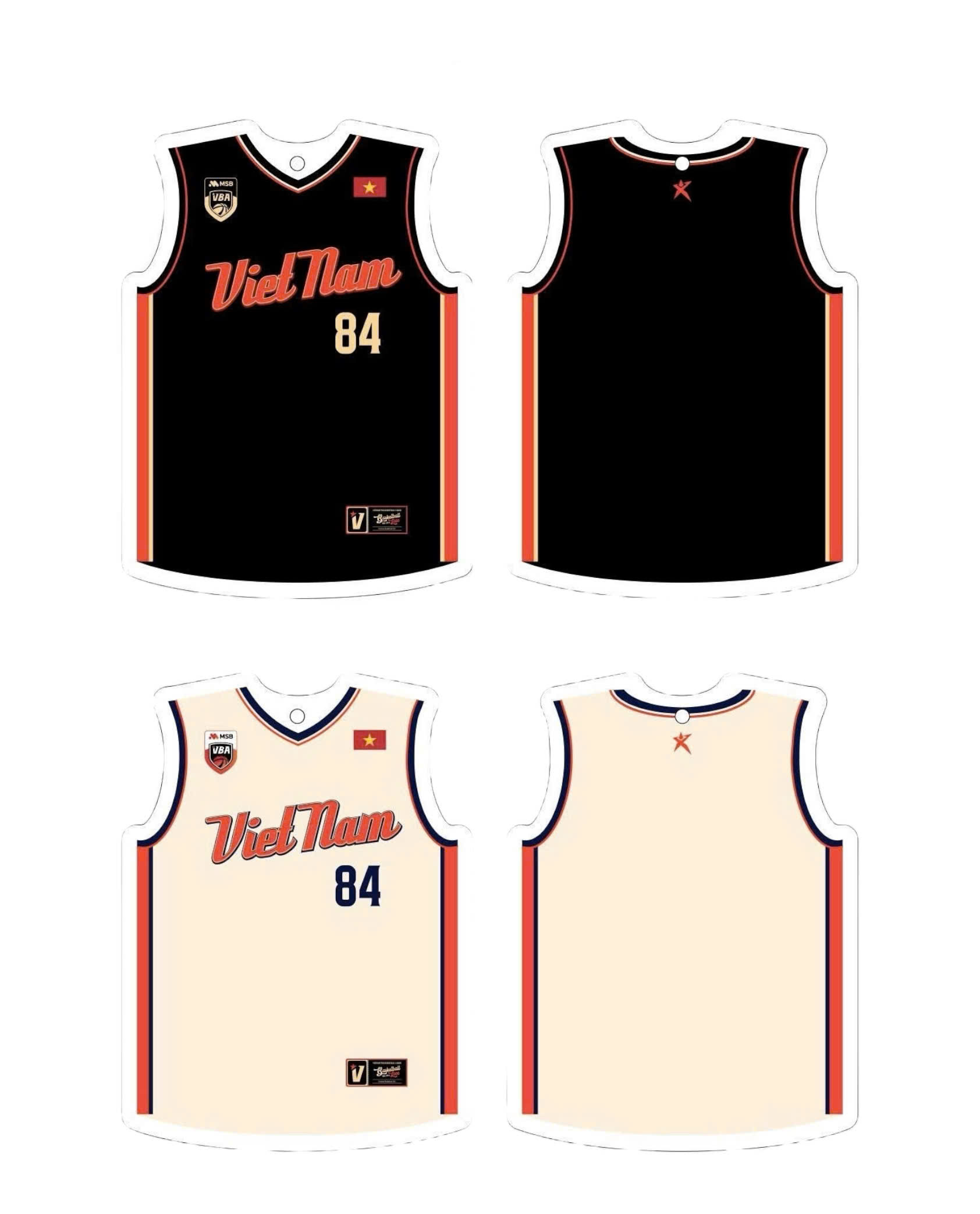 Móc khoá áo jersey 84 Vietnam