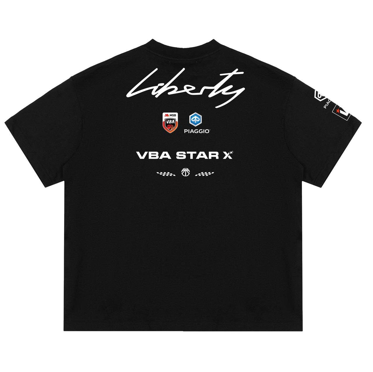 Áo thun Liberty x VBA STAR X - Form boxy