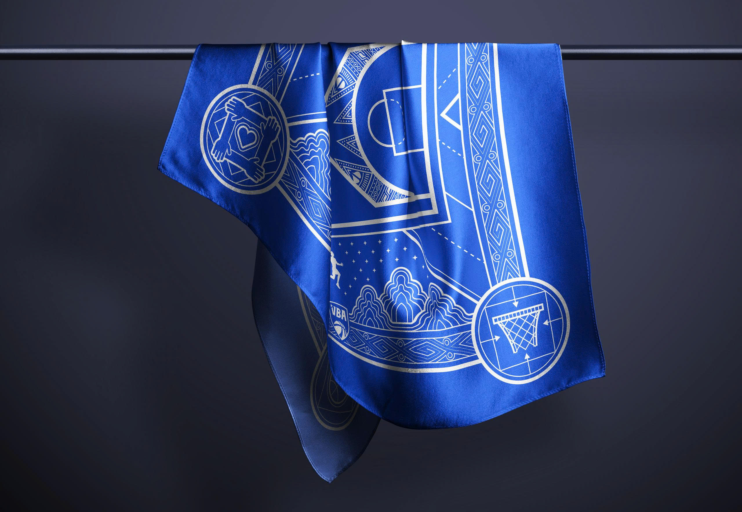 Khăn bandana VBASTAR X -10 năm  - Thô - size 60CM