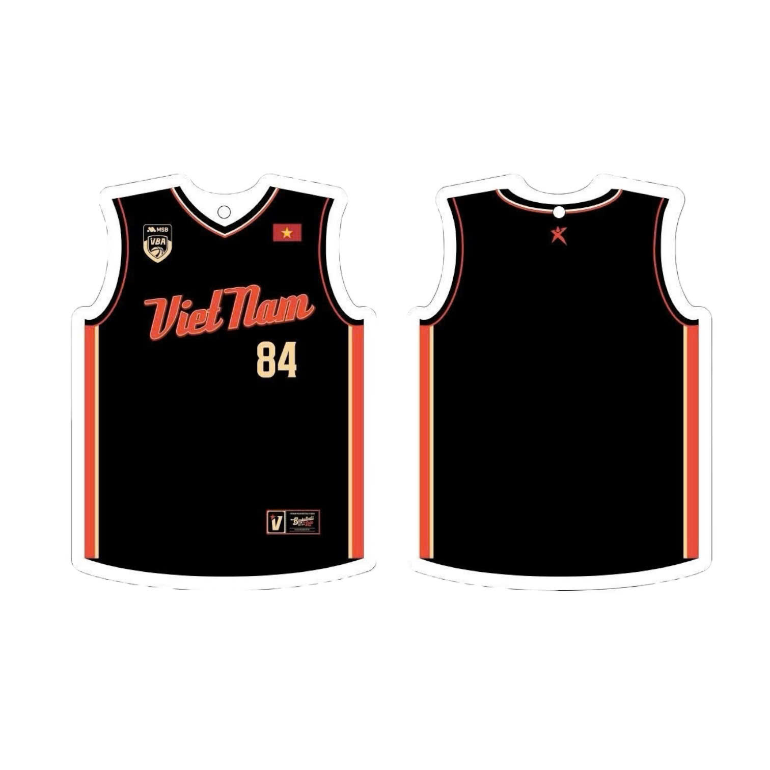 Móc khoá áo jersey 84 Vietnam