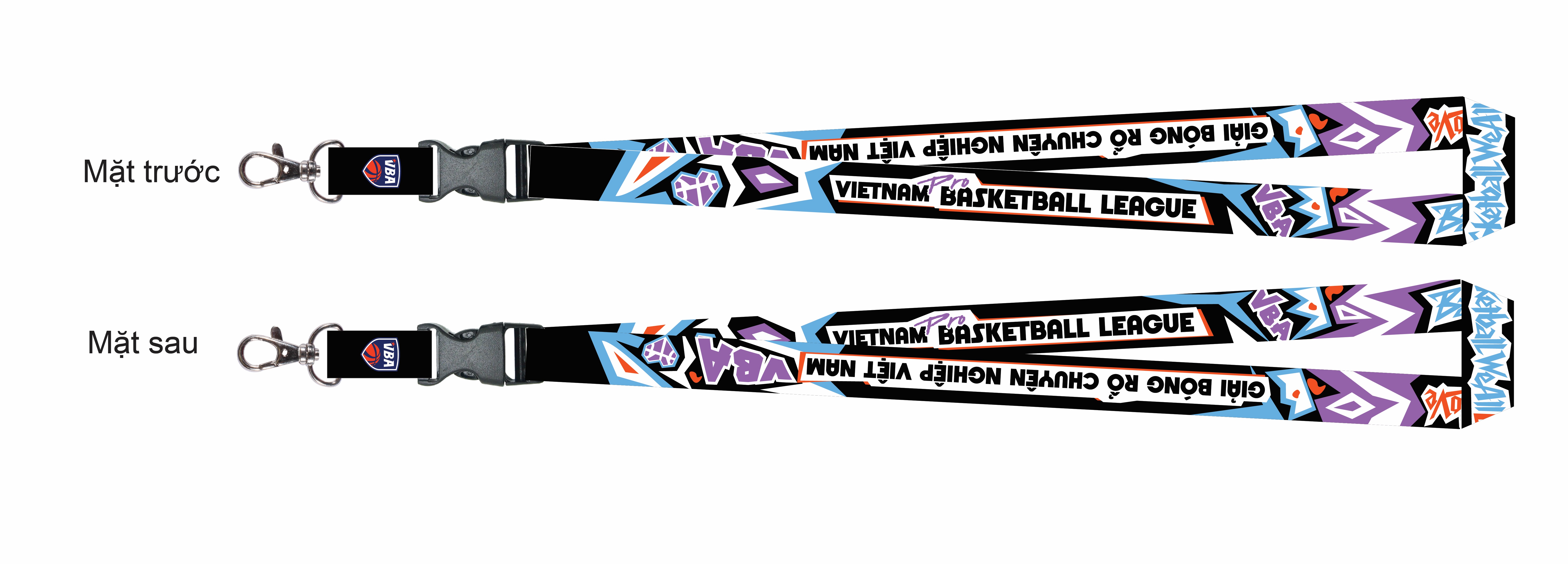 Dây đeo thẻ VIETNAM PRO BASKETBALL LEAGUE