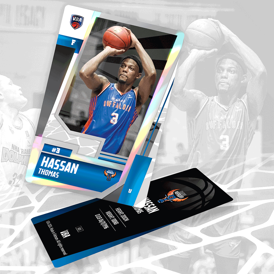 Bộ 10 thẻ Cầu thủ - VBA Basketball Card 2024