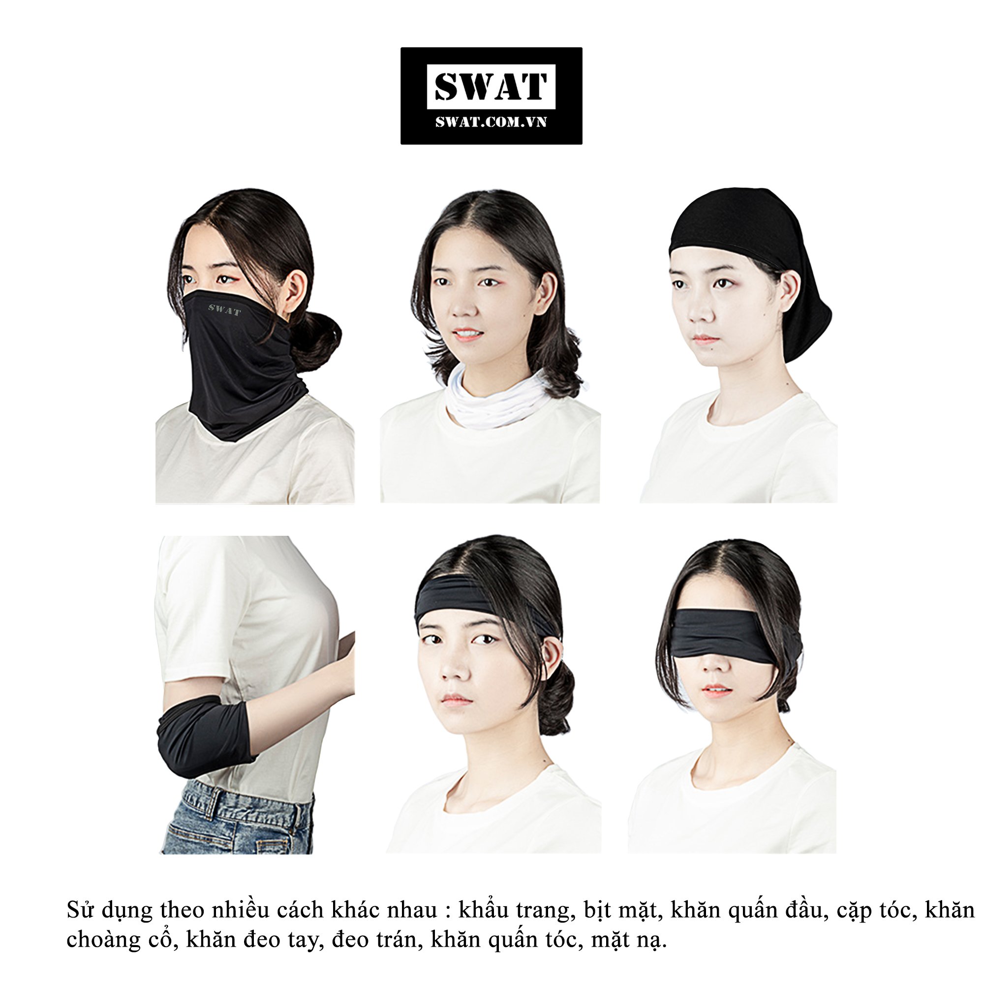Cơ sở sản xuất khăn đa năng - Khăn đi phượt