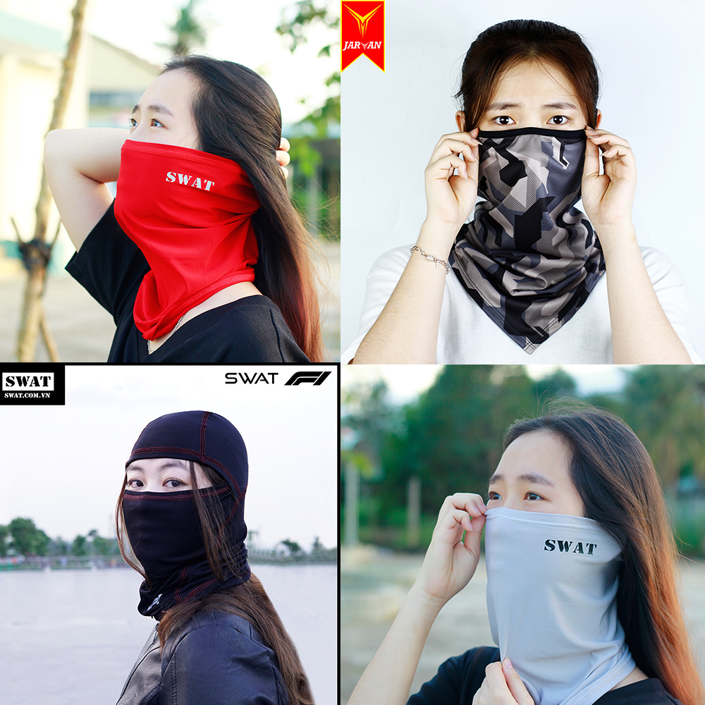 Khăn trùm đầu chống nắng vải tốt