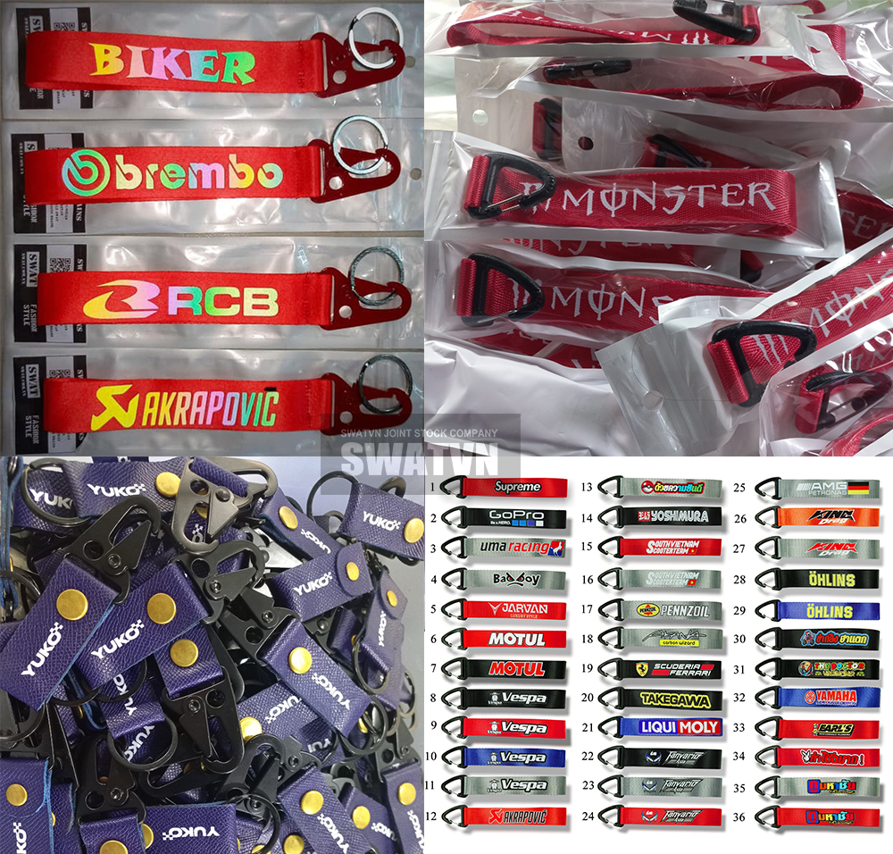 Cơ sở sản xuất móc khóa dây