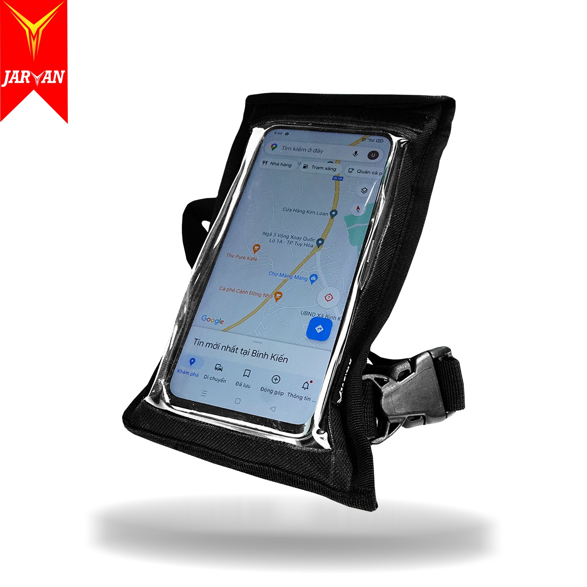 Sản xuất túi mini treo đầu xe máy đựng điện thoại