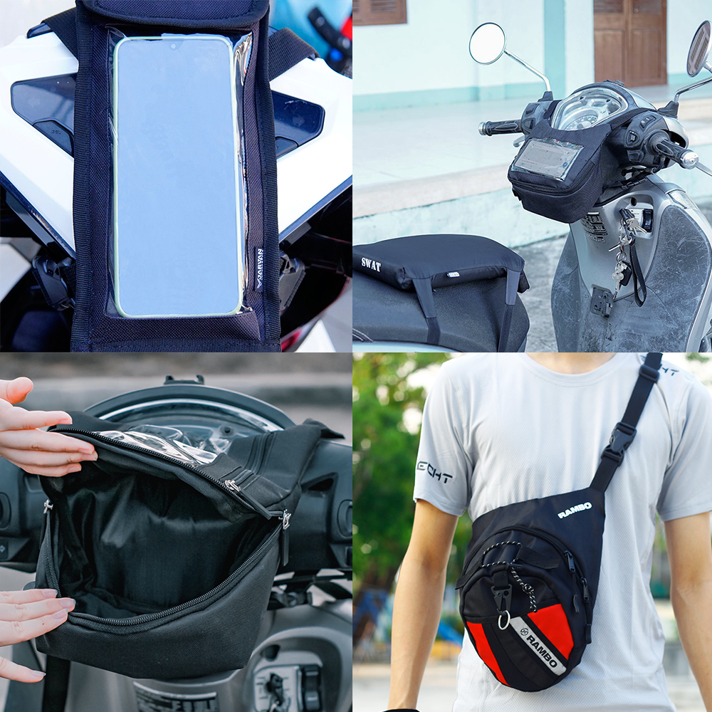 Địa chỉ sản xuất túi treo đầu xe máy theo yêu cầu chất lượng