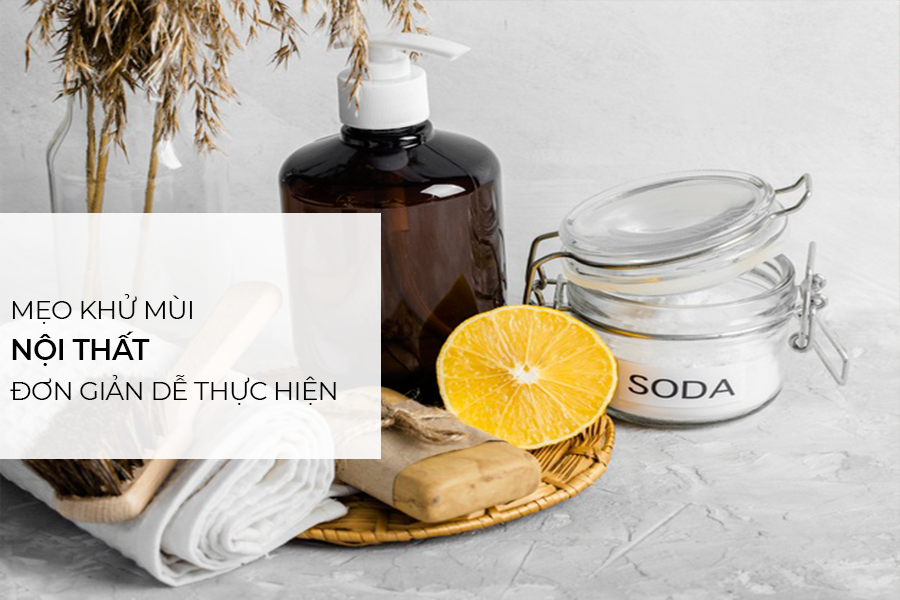 Cách khử mùi đồ nội thất gỗ công nghiệp hiệu quả