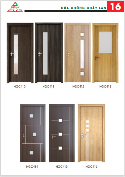 Cửa gỗ nhựa Composite khoét ô kính