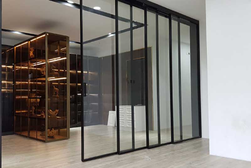 Cửa slim cảm biến hồng ngoại 