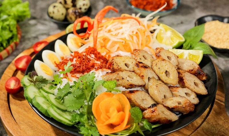 Bún Nem Nướng Nha Trang - Món Ngon Quên Lối Về