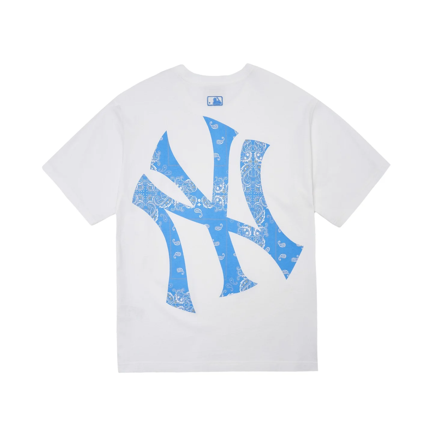 Áo Phông MLB Basic Mega Logo Overfit LA Dodgers Tshirt White  ogstorevn