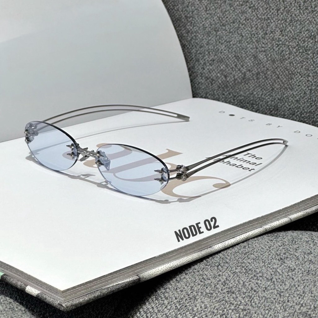 Kính Mát Gentle Monster Bold Node 02 Màu Xanh