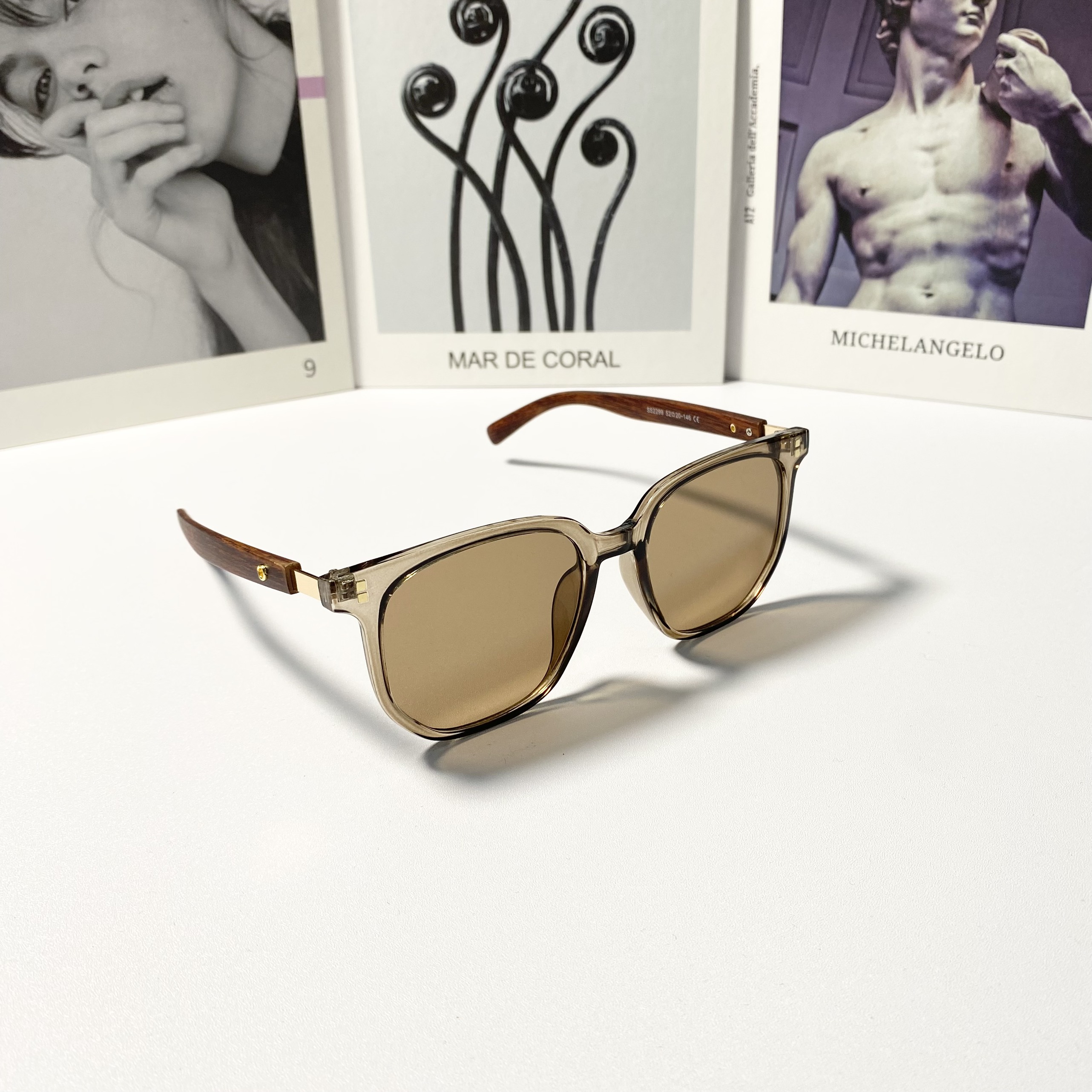 Kính Mát Zara Vân Gỗ Mắt Nâu - Main Image