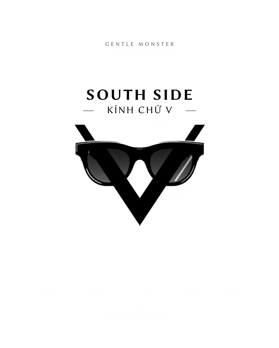 Kính chữ V Gentle Monster South Side