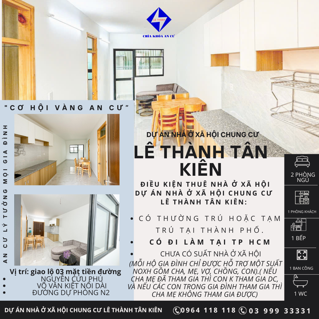  Điều kiện THUÊ nhà ở xã hội