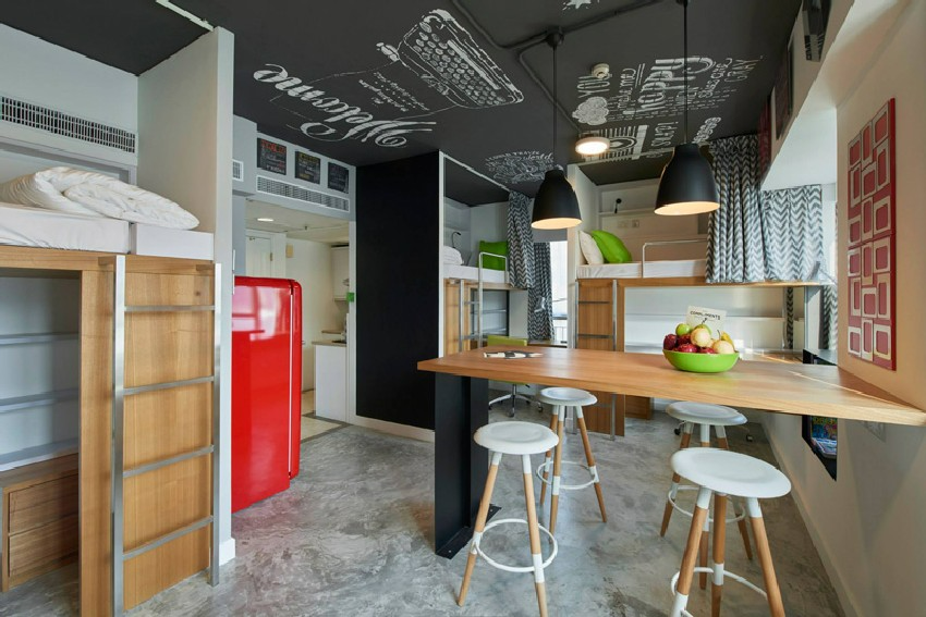 Căn hộ 27m2 bố trí thông minh cho sinh viên