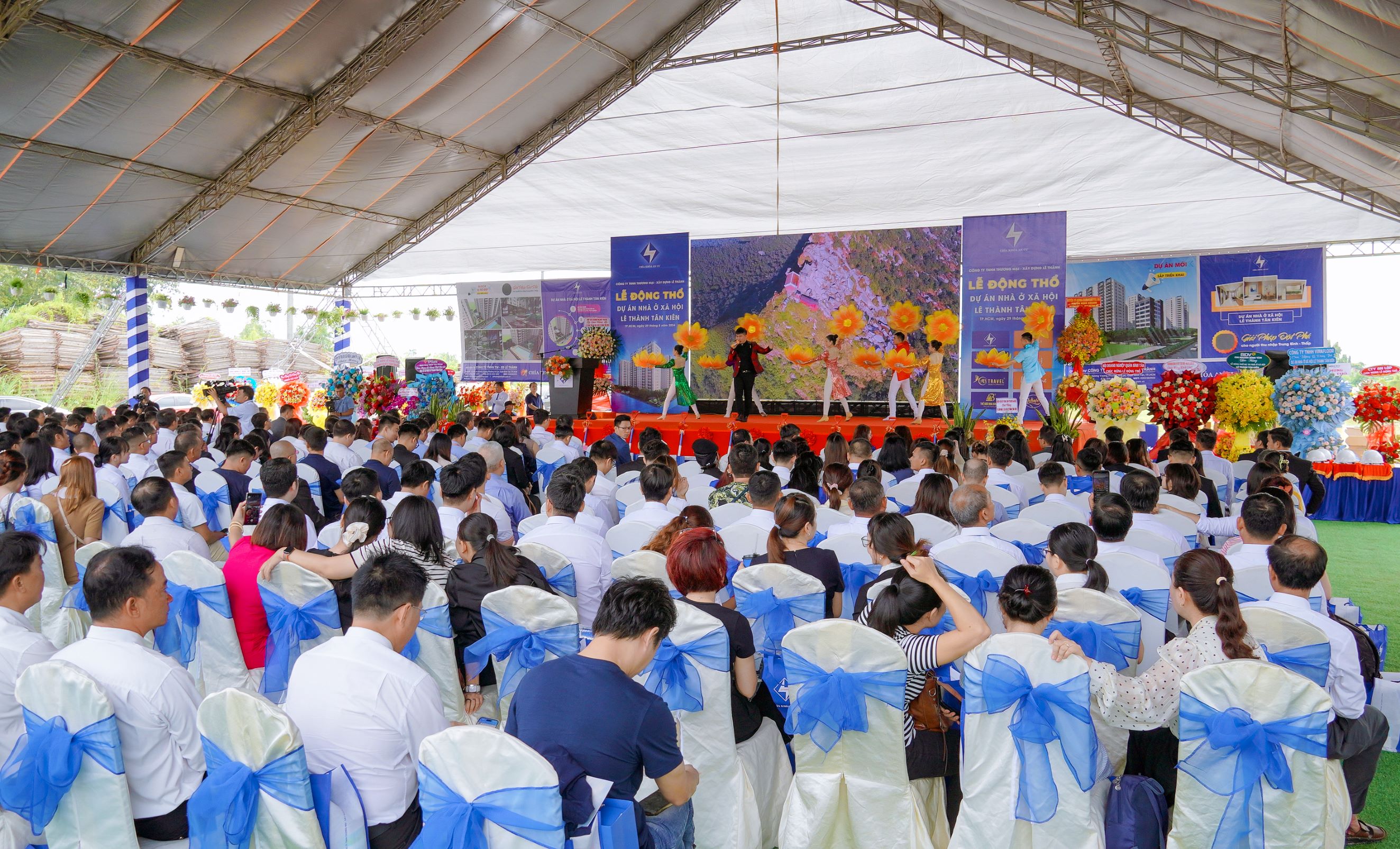 Chính thức Khởi công dự án nhà ở xã hội Lê Thành Tân Kiên - Bình Chánh