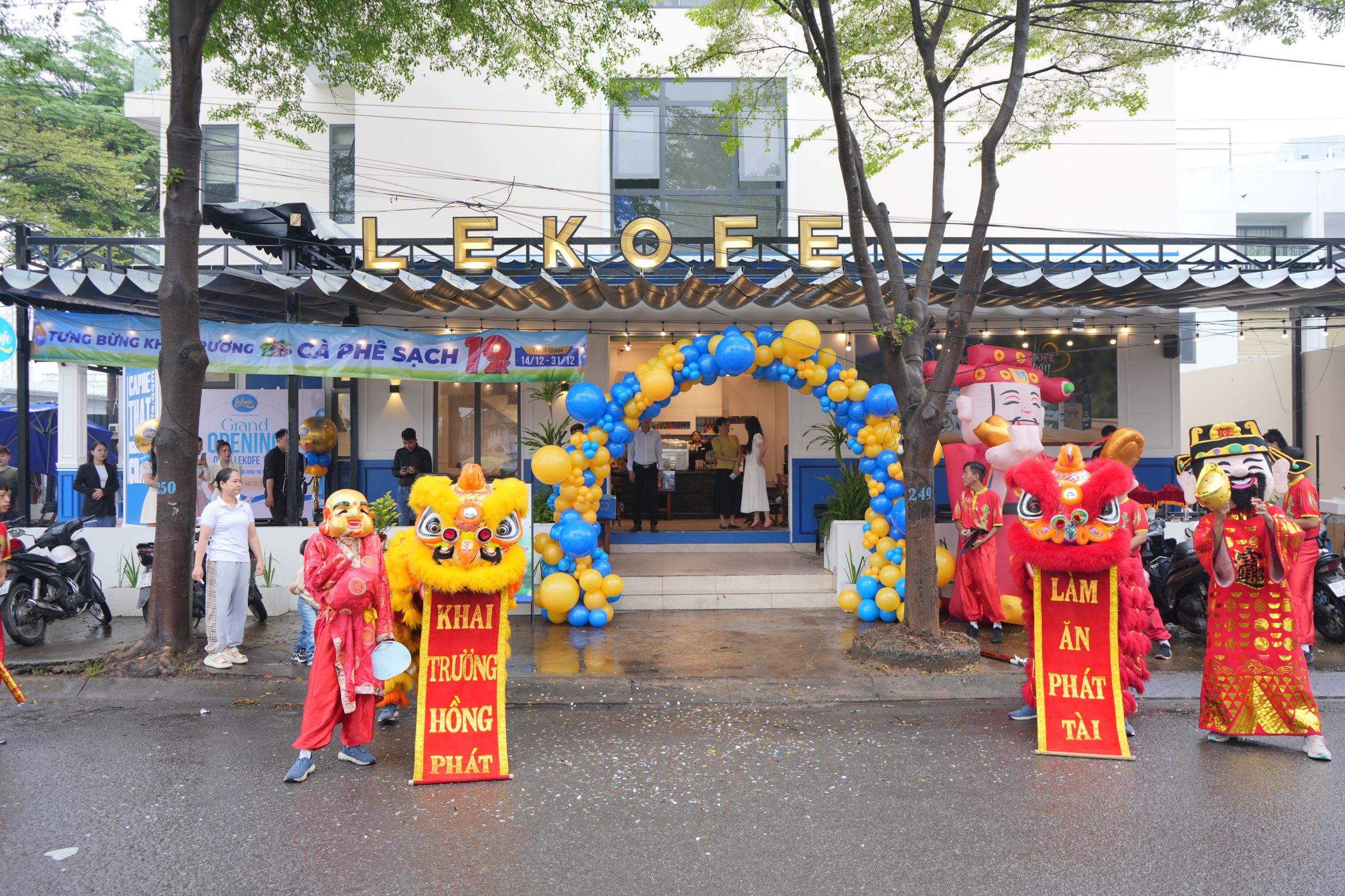 CHÚC MỪNG KHAI TRƯƠNG QUÁN LEKOFE chi nhánh 17A