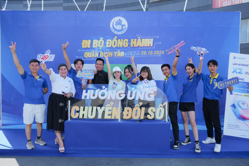 SỰ KIỆN ĐI BỘ ĐỒNG HÀNH - HƯỞNG ỨNG CHUYỂN ĐỔI SỐ QUẬN BÌNH TÂN 20.10.2024