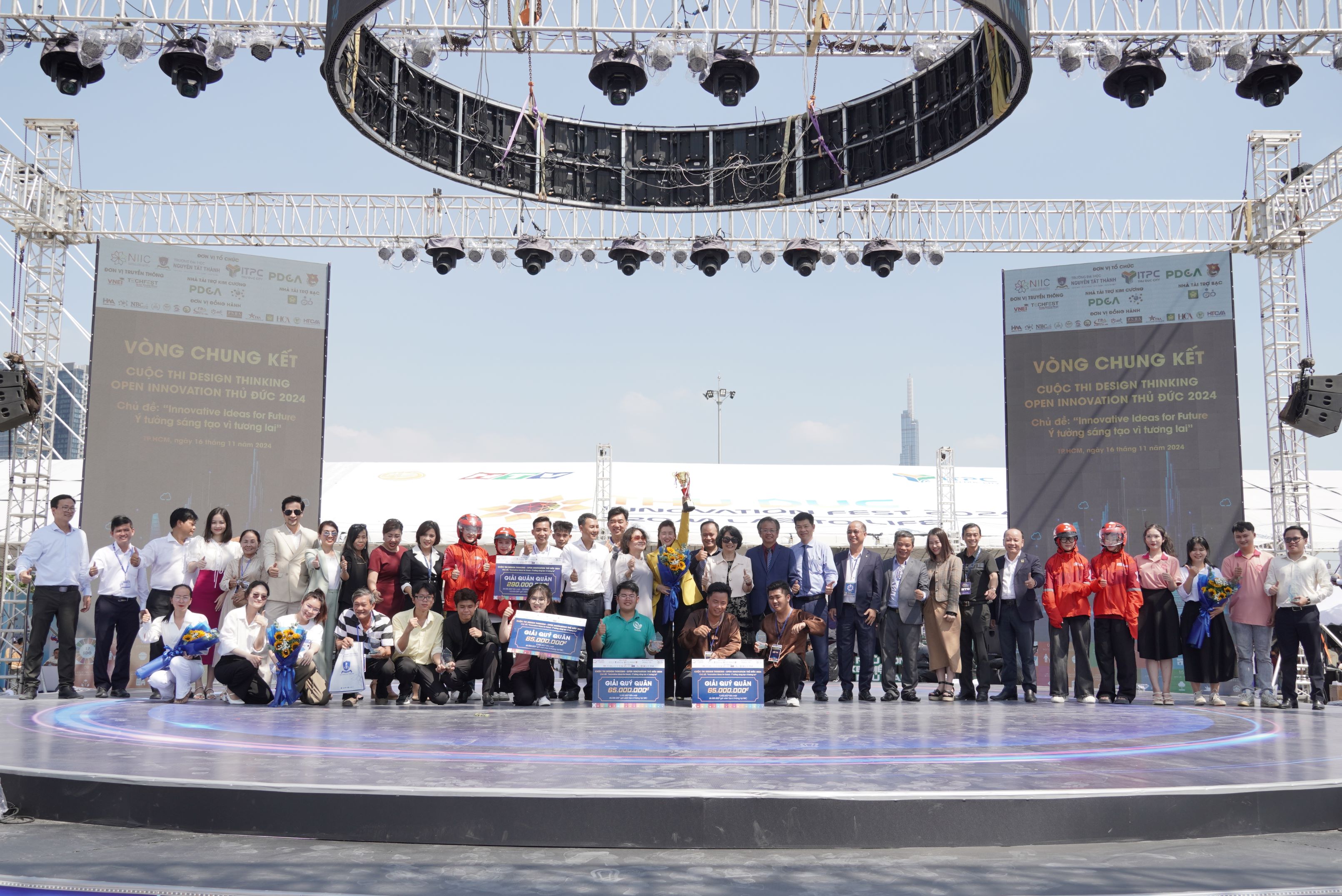 HỆ SINH THÁI AB LÊ THÀNH – NHÀ TÀI TRỢ KIM CƯƠNG ĐỒNG HÀNH CÙNG CUỘC THI “DESIGN THINKING – ĐỔI MỚI SÁNG TẠO MỞ 2024”