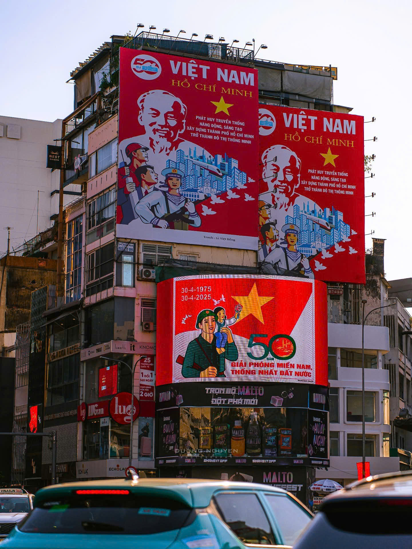 🔥SÀI GÒN RỰC RỠ SẮC ĐỎ SAO VÀNG, HÂN HOAN CHÀO MỪNG KỶ NIỆM 30/04/2025!