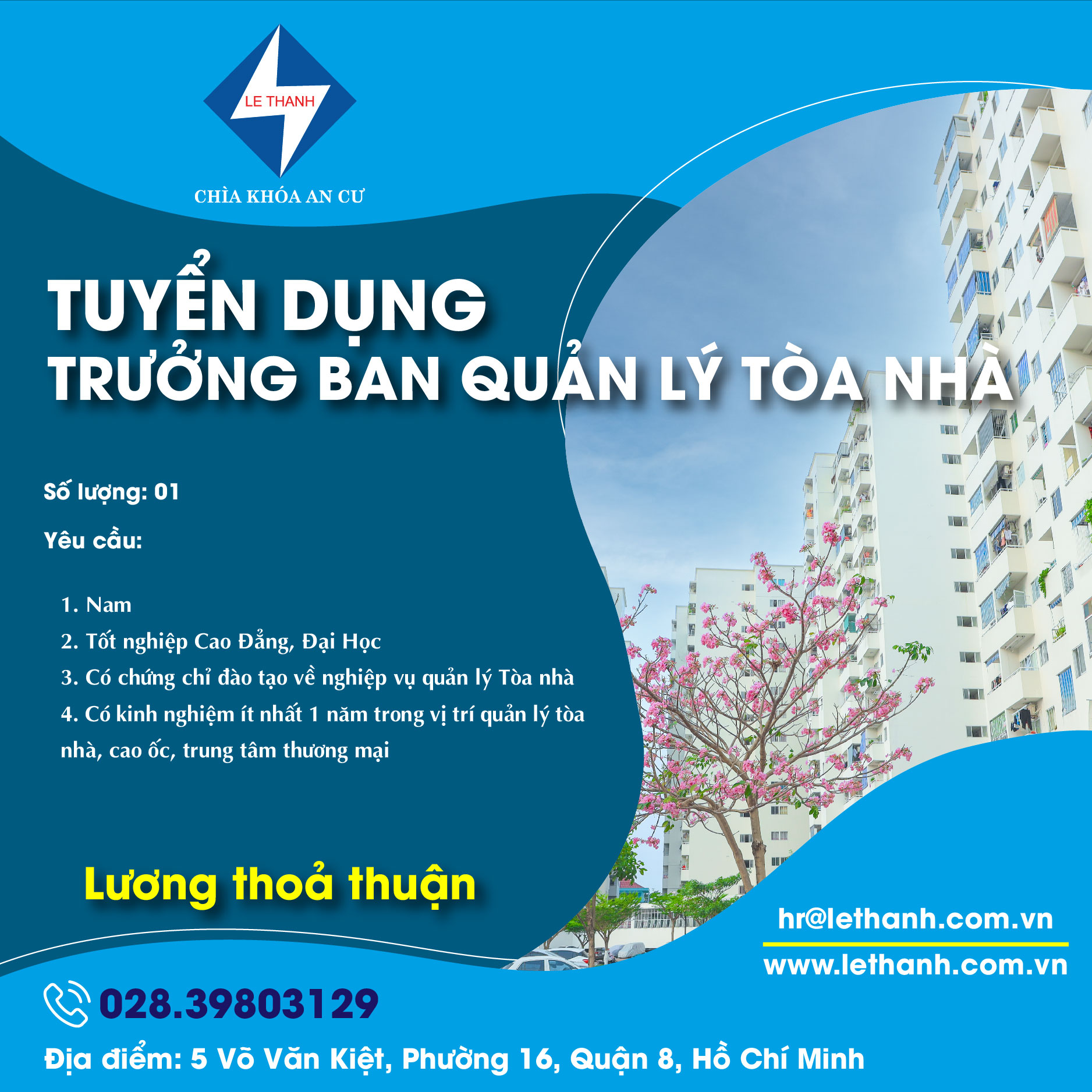 TUYỂN DỤNG THÁNG 5 NĂM 2024