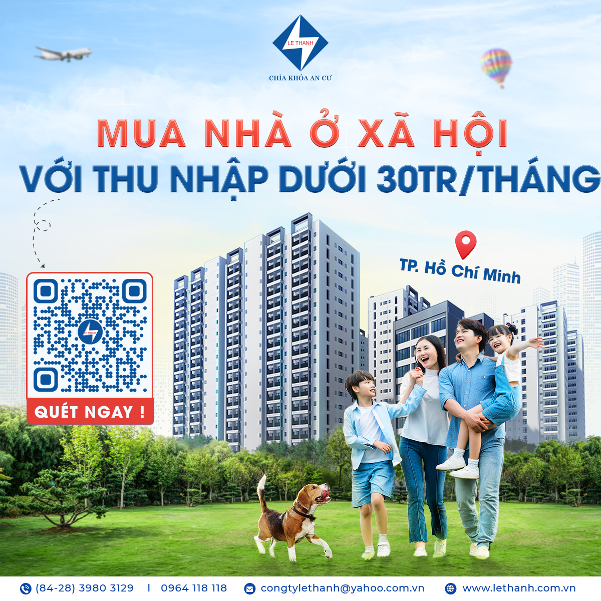 MUA, THUÊ MUA NHÀ Ở XÃ HỘI VỚI THU NHẬP DƯỚI 30TR/THÁNG