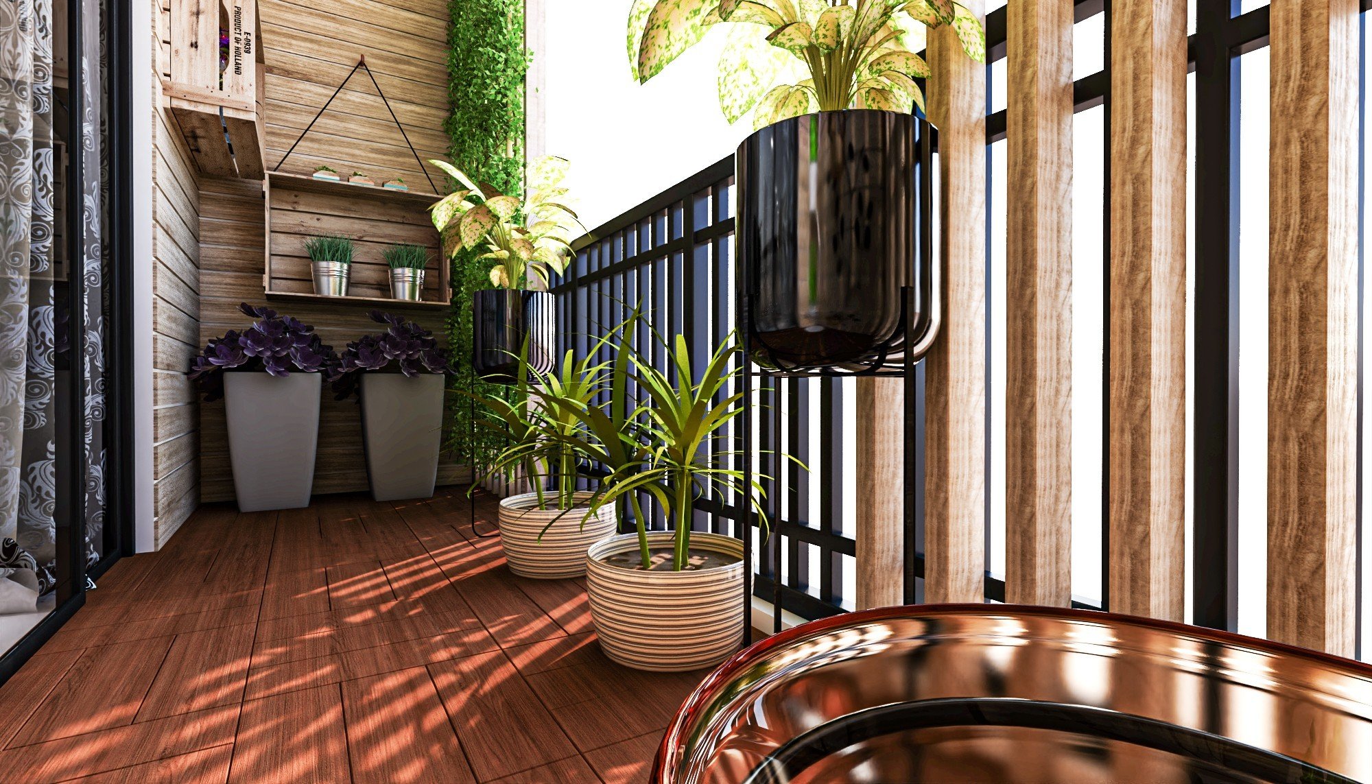 10+ Ý Tưởng Trang Trí Ban Công Chung Cư Độc Đáo