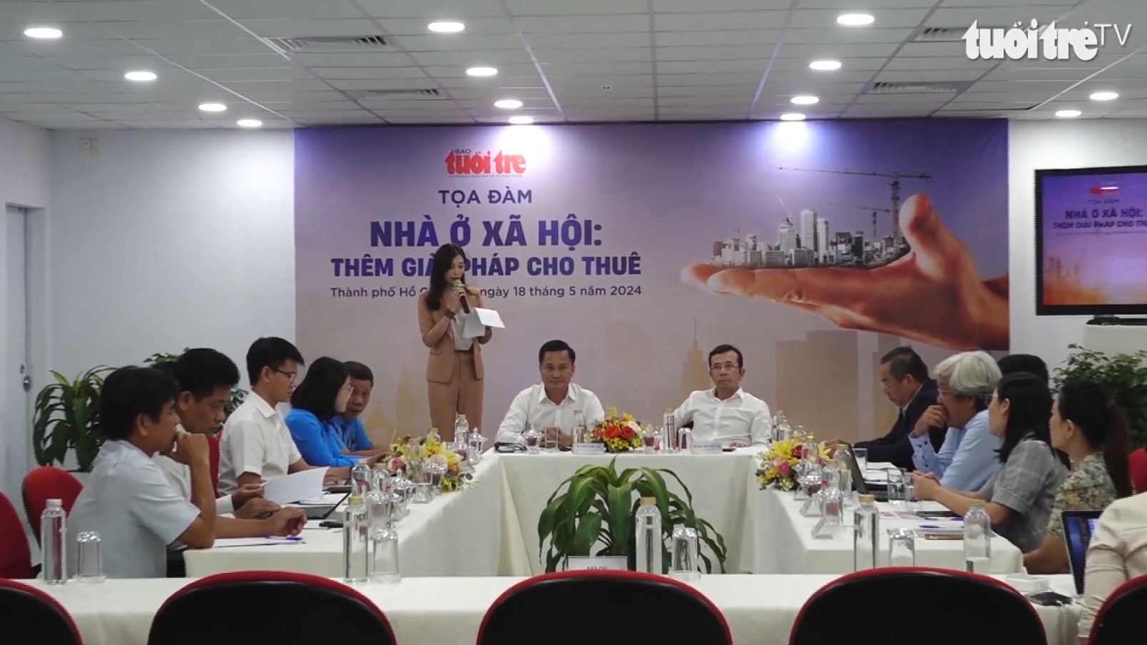 TỌA ĐÀM VỀ NHÀ Ở XÃ HỘI 18/5/2024 - BÁO TUỔI TRẺ