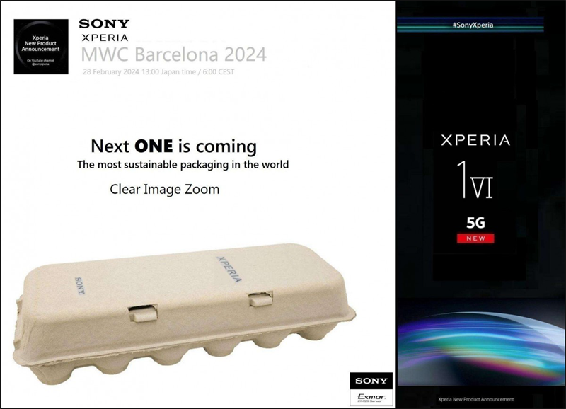 Sony Xperia 1 VI sẽ được trang bị công nghệ màn hình độc nhất, chip set mới  và camera zoom 6x với cảm biến lớn