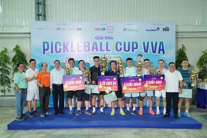 Giải Pickleball CUP VVA khu vực phía Nam 2026 kết thúc thành công, bùng nổ cảm xúc và tinh thần fair-play