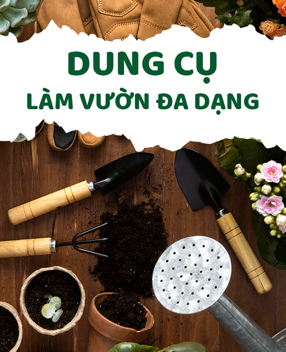  Dụng cụ làm vườn