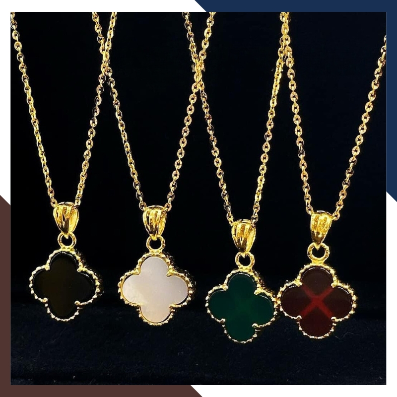 Dây chuyền vàng cỏ 4 lá - món quà tặng ý nghĩa cho người thân