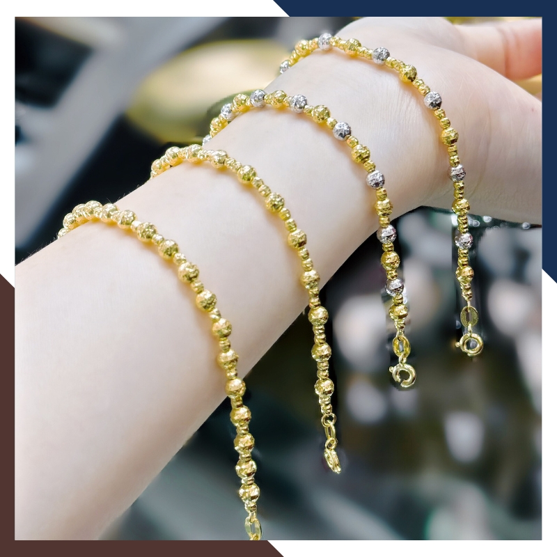 Lắc Bi Vàng – Biểu Tượng Của Sự Thanh Lịch & Phong Cách Hiện Đại