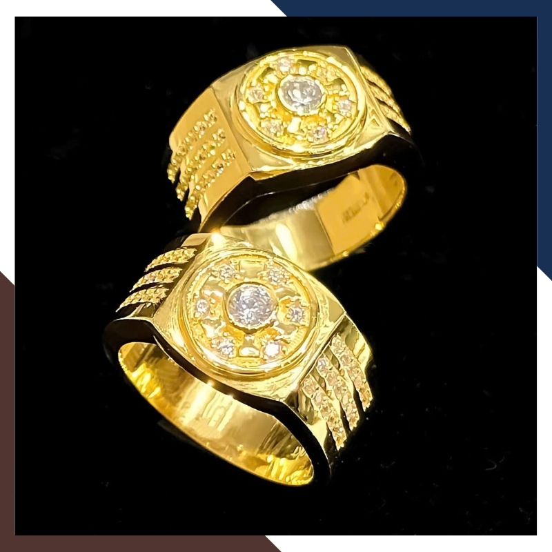 Những mẫu nhẫn vàng nam đẹp, bền, giữ giá tốt và không lo lỗi thời