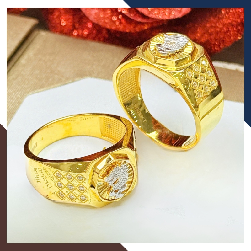 5 mẫu nhẫn vàng nam phối vest sang trọng, lịch lãm, chuẩn gu thời thượng