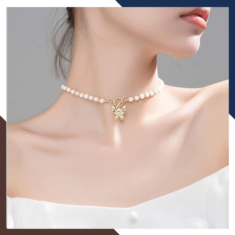 Những mẫu vòng cổ ngọc trai hot nhất cho dịp lễ 20/10