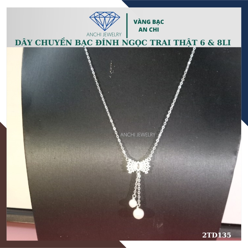 Dây chuyền ngọc trai nữ mặc áo dài đẹp VCNT06