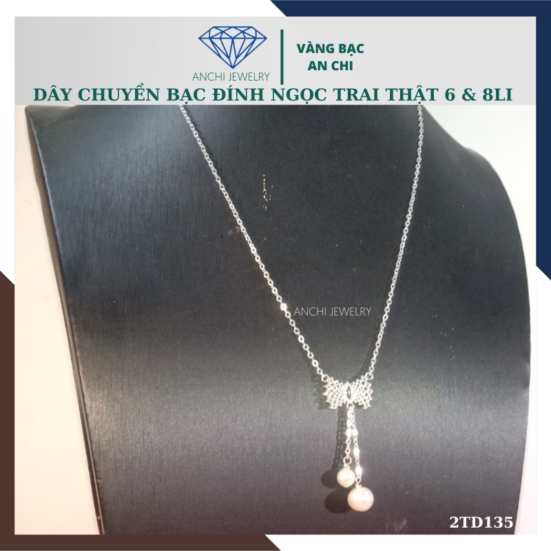Dây chuyền ngọc trai nữ mặc áo dài đẹp VCNT06