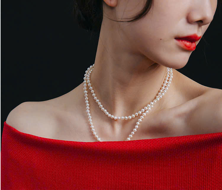 Hướng dẫn chọn vòng cổ ngọc trai cho từng dáng người - chuẩn stylist