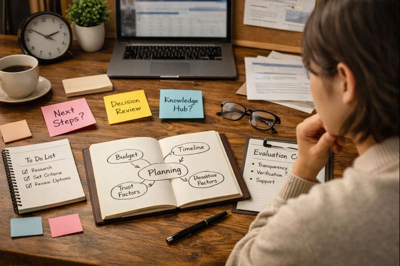 Định hướng các bước tiếp theo sau khi xác định tiêu chí lựa chọn nơi mua nhẫn cầu hôn