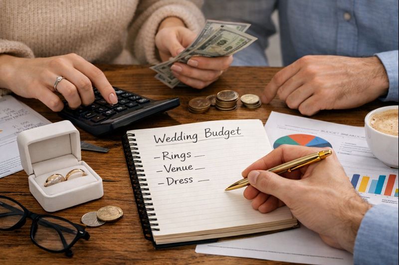 Lập ngân sách mua nhẫn cưới phù hợp với kế hoạch tài chính dài hạn