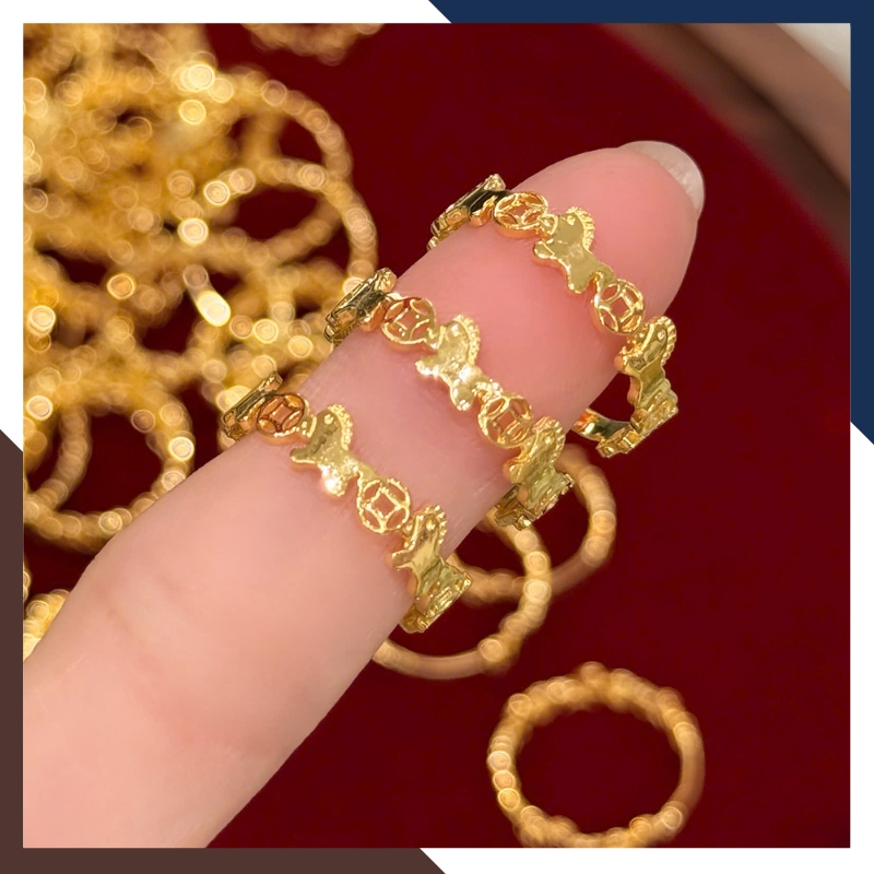 Vị trí mẫu NVNU440 trong dòng nhẫn kim tiền nữ