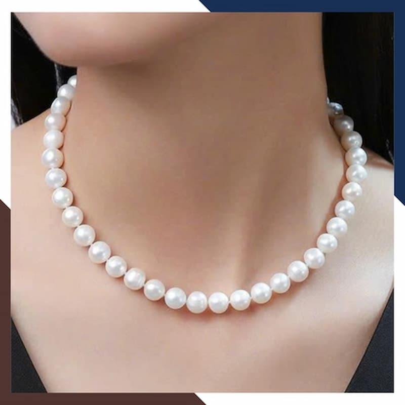 Vòng cổ ngọc trai Princess 45cm VCNT177 - phong cách thanh lịch