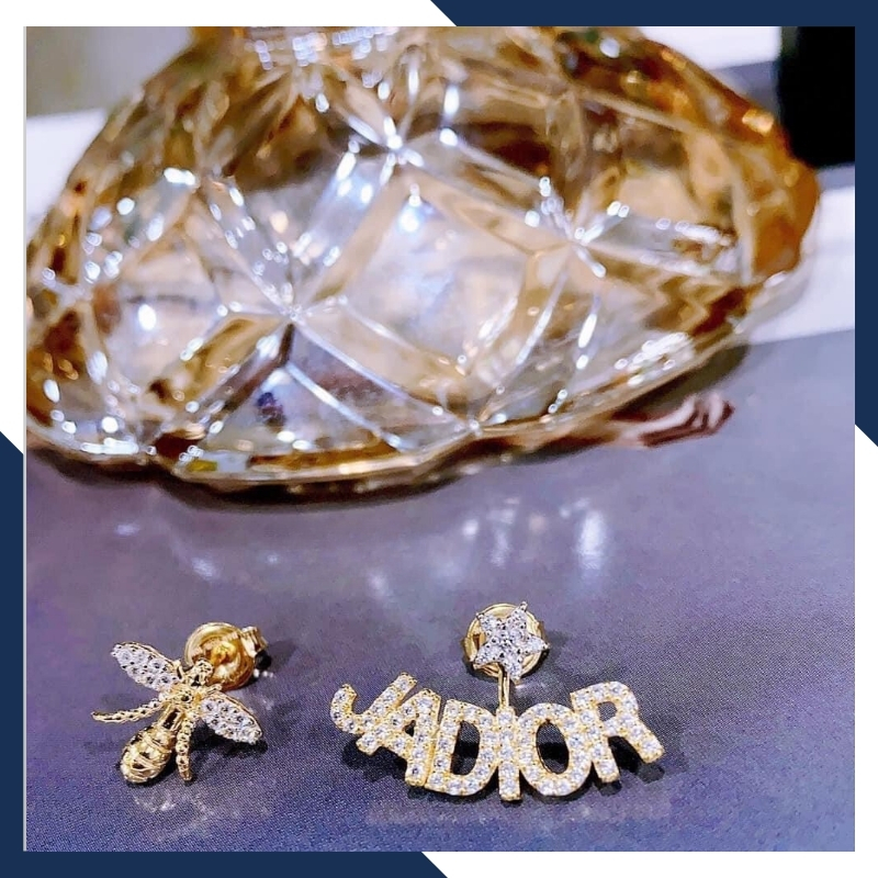 Bông tai Jadior vàng tây nữ 10k hàn quốc trẻ trung 2180TL67