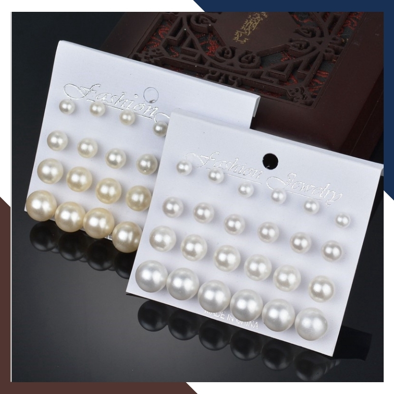 Bông tai ngọc trai bạc nụ size 10-11mm cho nữ đẹp mã 1011AC120